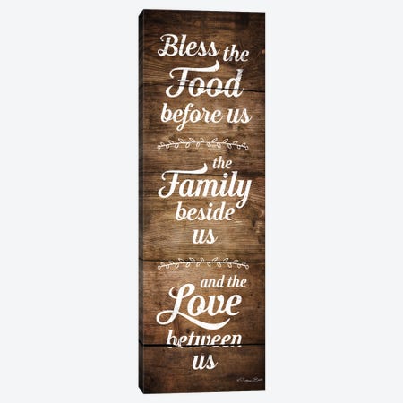 Bless The Food Before Us Canvas Print #SUB91} by Susan Ball Art Print