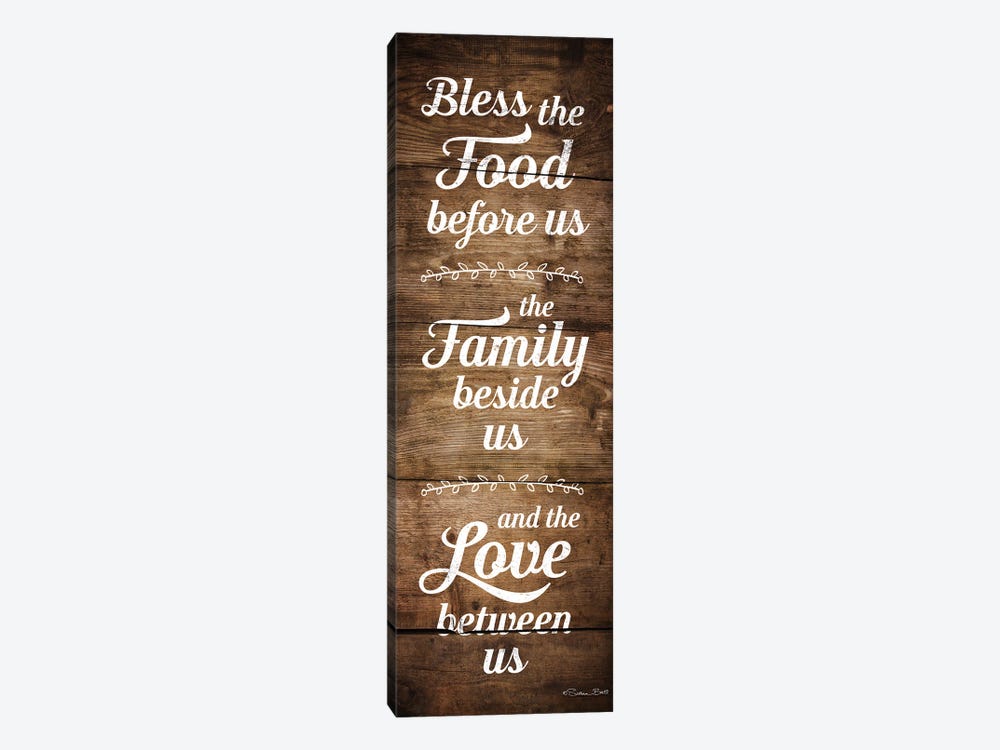 Bless The Food Before Us 1-piece Art Print
