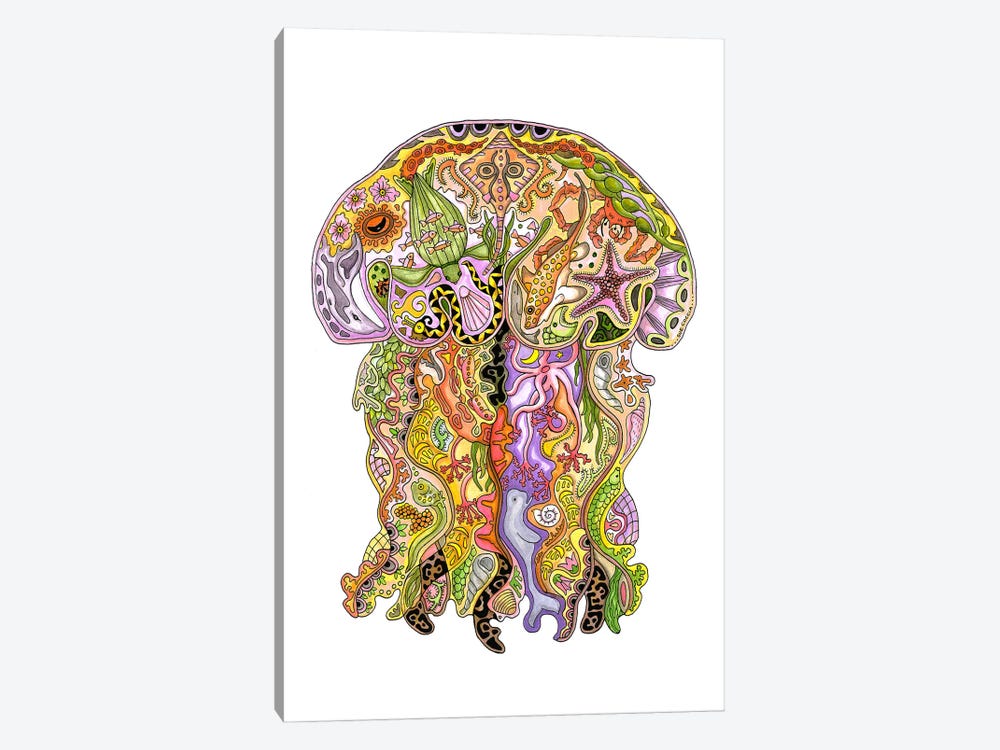 Jellyfish Spirit by Sue Coccia 1-piece Art Print