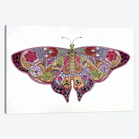 Butterfly Canvas Print #SUC12} by Sue Coccia Canvas Wall Art