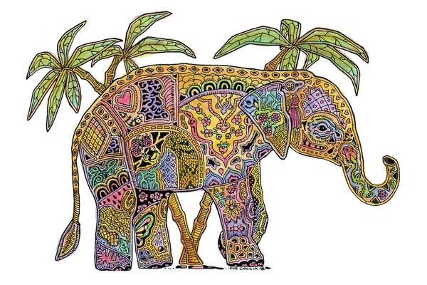 Fine Art Print: Elephant by Sue Coccia