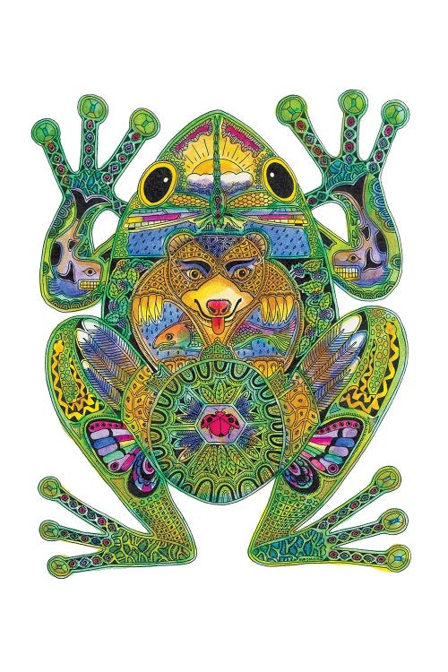 Frog by Sue Coccia wall art