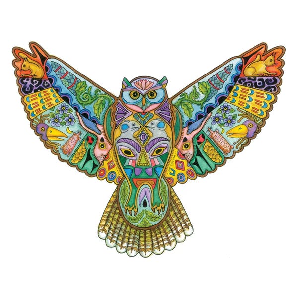 Ladybugs: Great Horned Owl by Sue Coccia