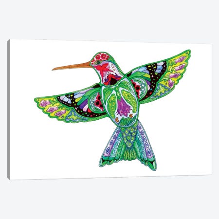 Hummingbird Canvas Print #SUC40} by Sue Coccia Canvas Art Print