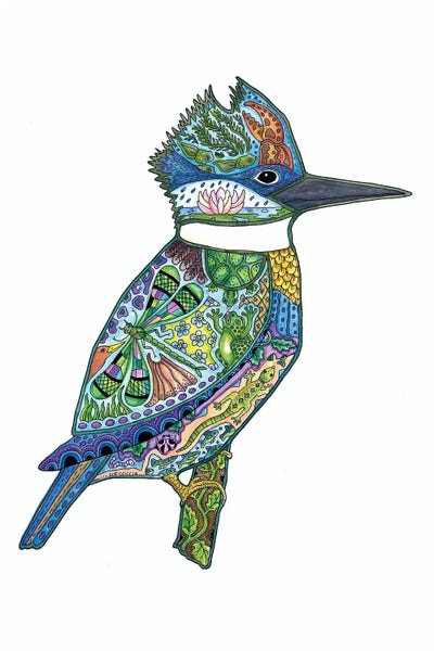 Ladybugs: Kingfisher by Sue Coccia