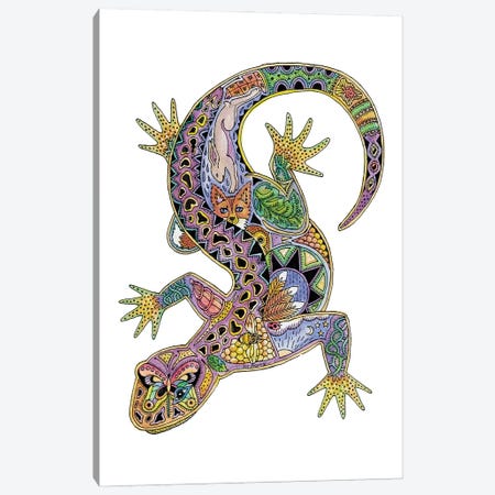 Lizard Canvas Print #SUC46} by Sue Coccia Canvas Art