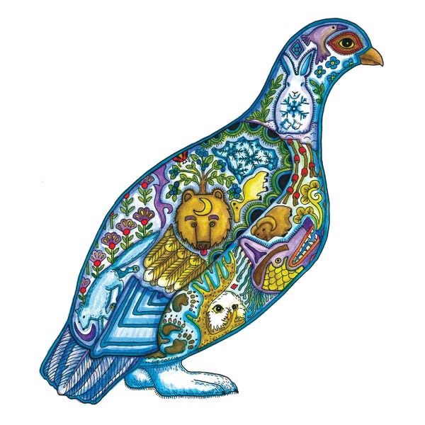 Ladybugs: Ptarmigan by Sue Coccia