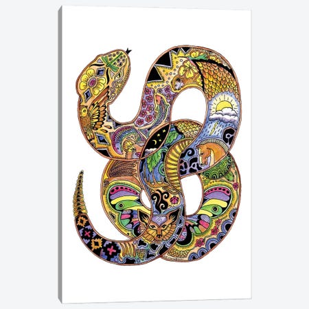 Snake Canvas Print #SUC80} by Sue Coccia Canvas Print