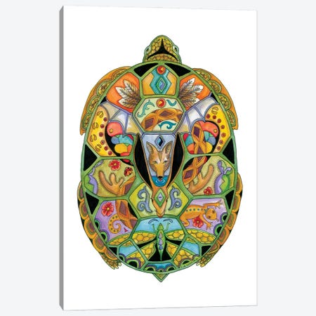 Tortoise Canvas Print #SUC86} by Sue Coccia Canvas Wall Art