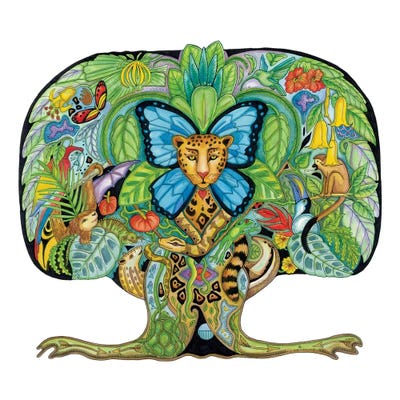 Tree Of Life by Sue Coccia multi panel art