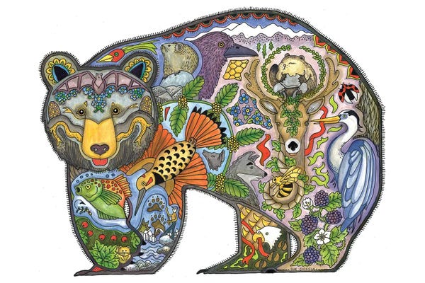 Office: Black Bear by Sue Coccia