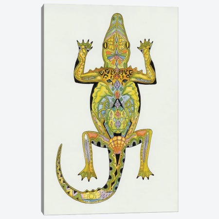 Alligator Canvas Print #SUC94} by Sue Coccia Art Print