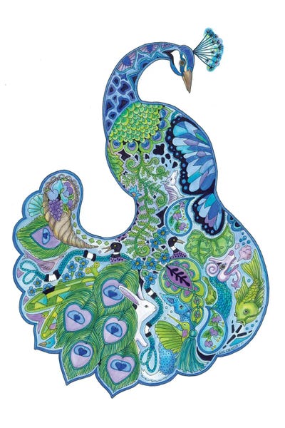 Ladybugs: Peacock by Sue Coccia