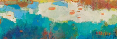 Elysium I by Sue Jachimiec framed canvas print