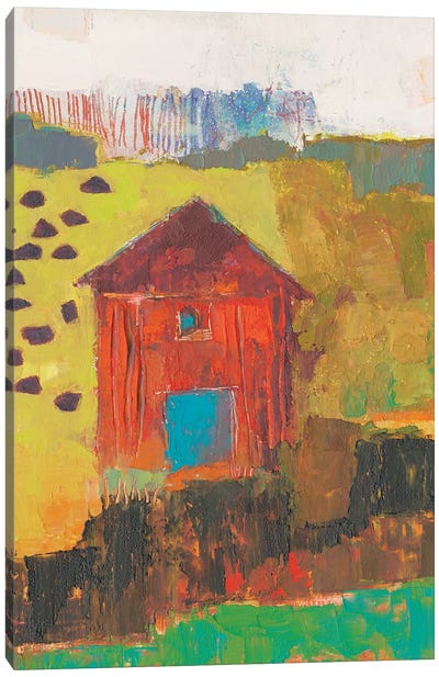 Darlington Barn Canvas Art Print - Sue Jachimiec