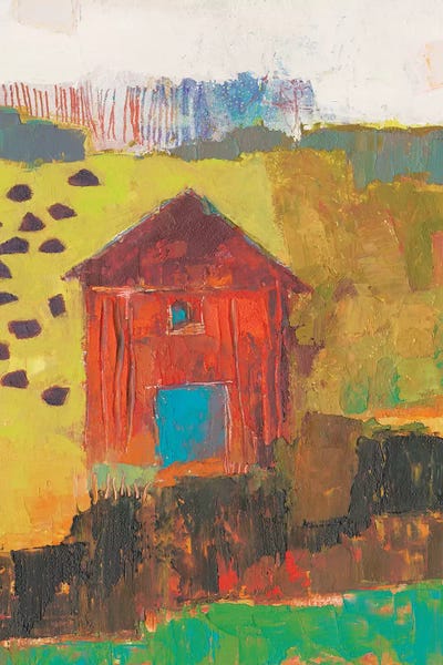 Complementary Colors: Darlington Barn by Sue Jachimiec