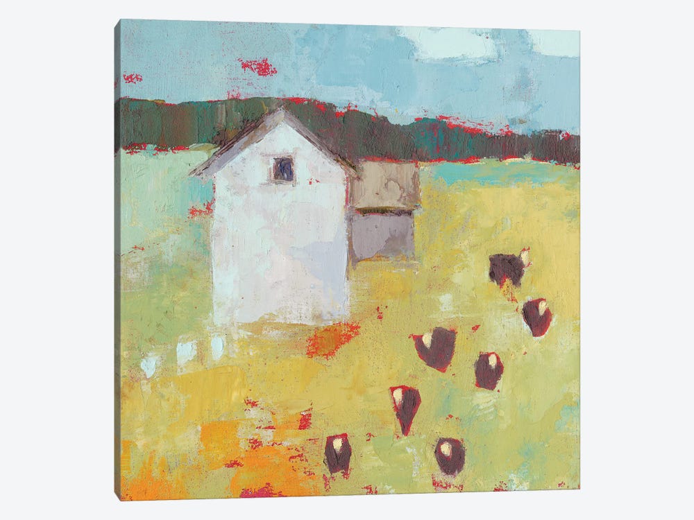 Potosi Barn by Sue Jachimiec 1-piece Canvas Art