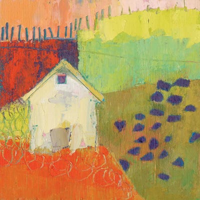 Rewy Barn by Sue Jachimiec canvas print