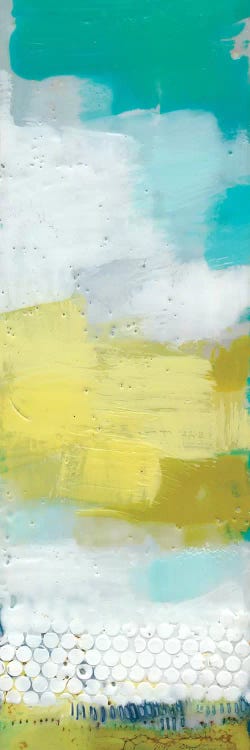 Teal Dot Panels IV