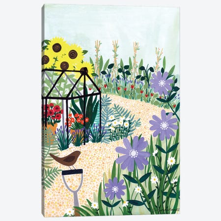 Gardening Canvas Print #SUH22} by Sian Summerhayes Canvas Art