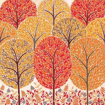 Autumn Trees by Sian Summerhayes canvas print