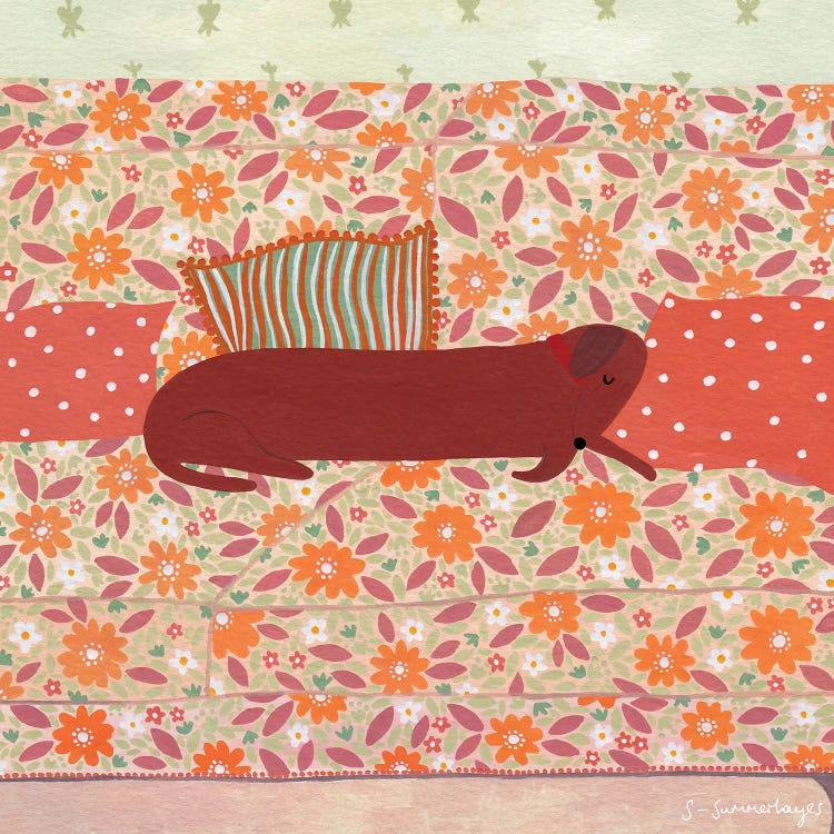 Lazy Morning by Sian Summerhayes wall art