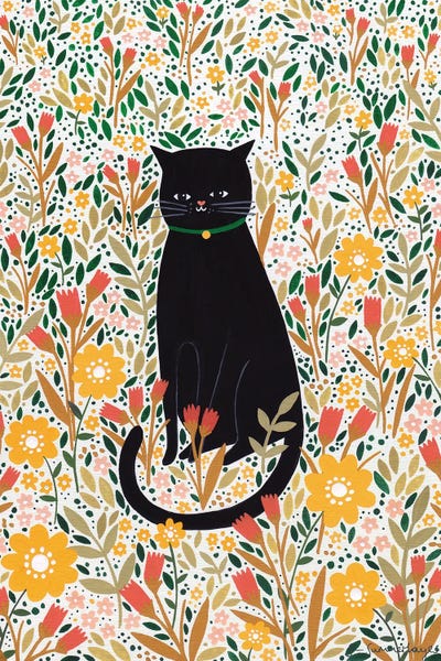 Cat Meadow by Sian Summerhayes canvas print