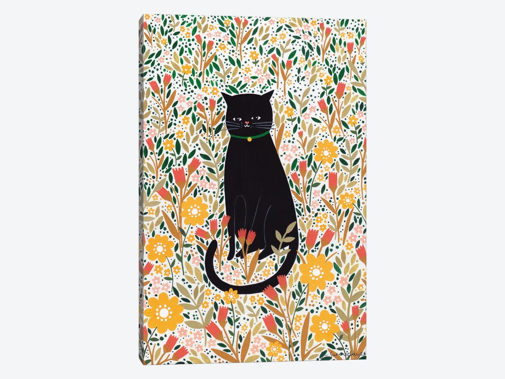 Cat Meadow by Sian Summerhayes 1-piece Art Print