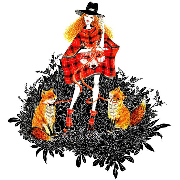 Gingham: Fox Girl by Sunny Gu