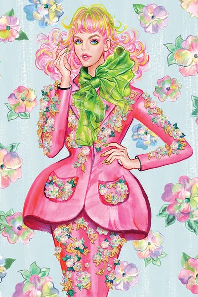 Sunny Gu: Green Bow - Schiaparelli by Sunny Gu