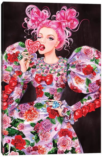 Lollipop Canvas Art Print - Sunny Gu