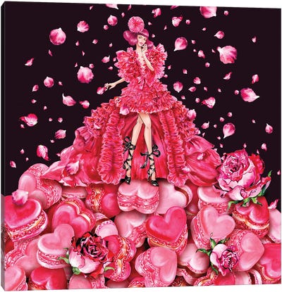 Schiaparelli Dress Canvas Art Print - Sunny Gu