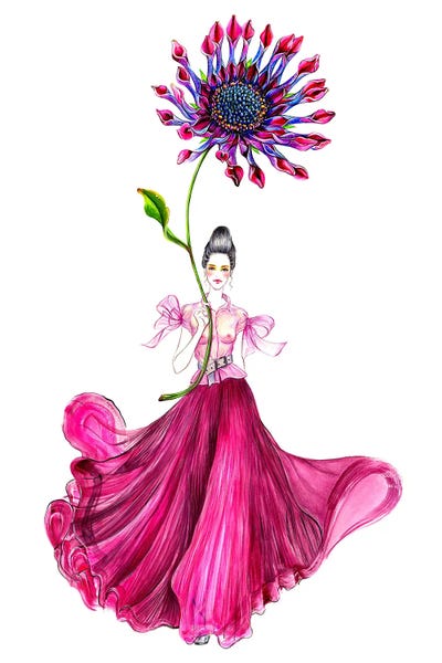 Sunny Gu: Flower Girl II by Sunny Gu