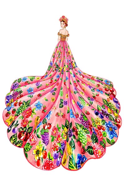 Glamour by Sunny Gu canvas print