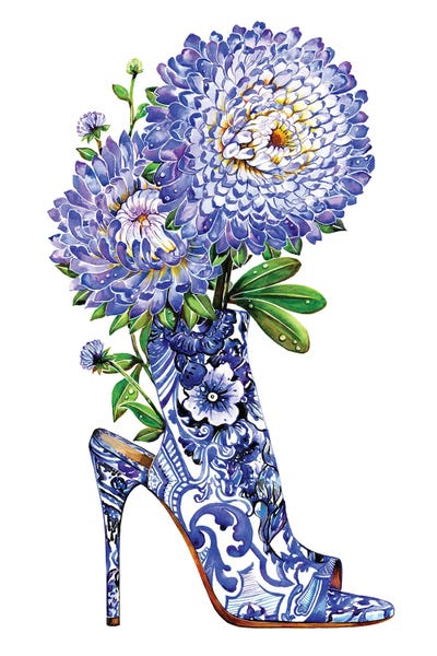 Sunny Gu: Blue Boot by Sunny Gu