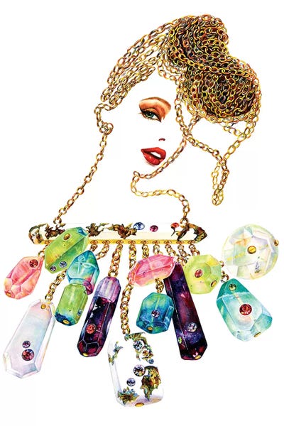 Jewelry: Gemmed Chains by Sunny Gu