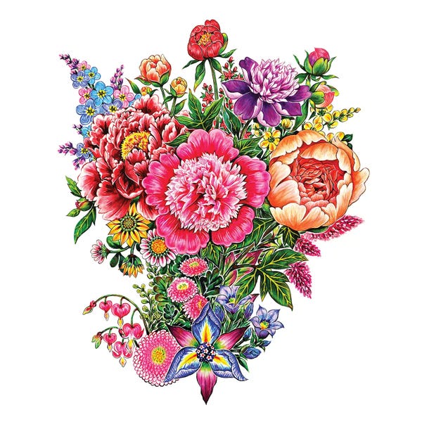 Sunny Gu: Bouquet Flower by Sunny Gu