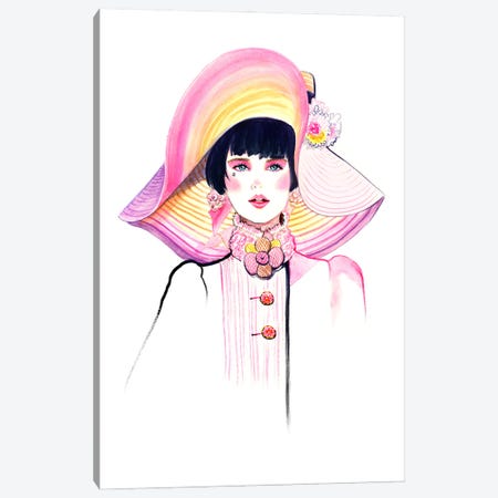 Chanel II Canvas Print #SUN175} by Sunny Gu Canvas Art