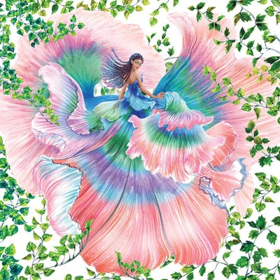 Givenchy Couture Plants by Sunny Gu canvas print