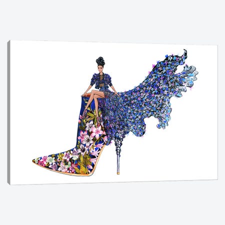 Ralph And Russo Shoe Comp Canvas Print #SUN193} by Sunny Gu Canvas Print