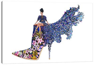 Ralph And Russo Shoe Comp Canvas Art Print - Sunny Gu