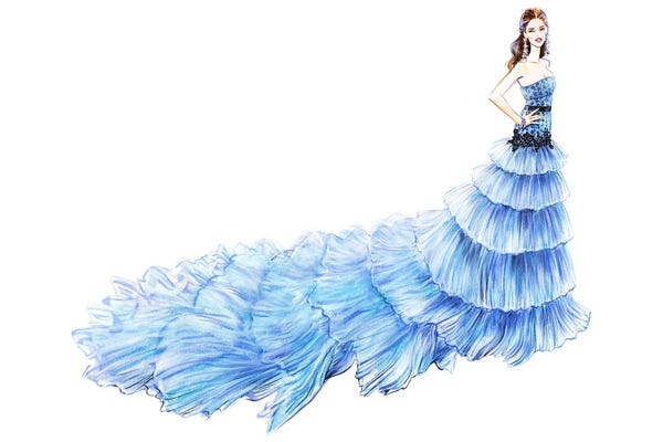 Blue Gown