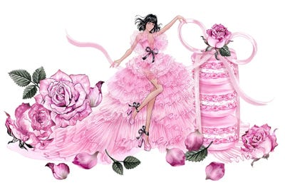 Macaron III by Sunny Gu canvas print