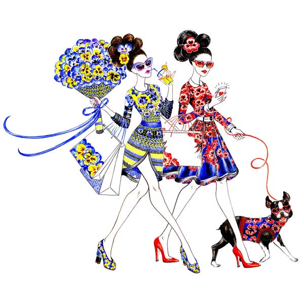 Pansies: Shopping by Sunny Gu
