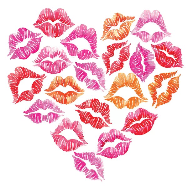 Lips: Kiss III by Sunny Gu