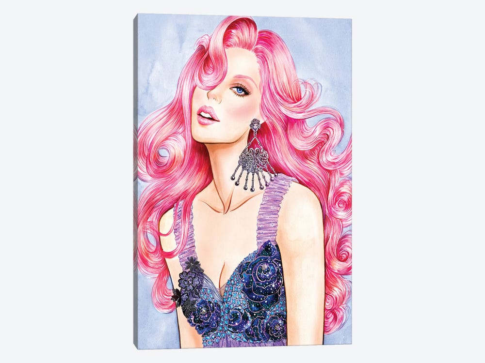 Pink RODARTE 1-piece Canvas Art