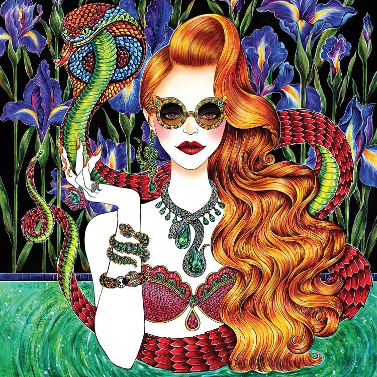 Serpent by Sunny Gu wall art