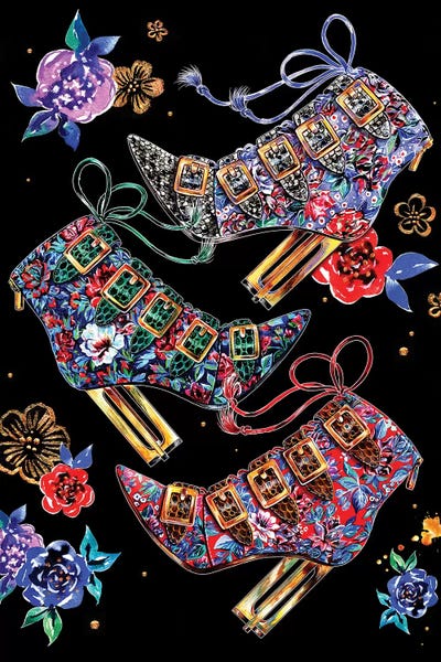 High Heels by Sunny Gu art print