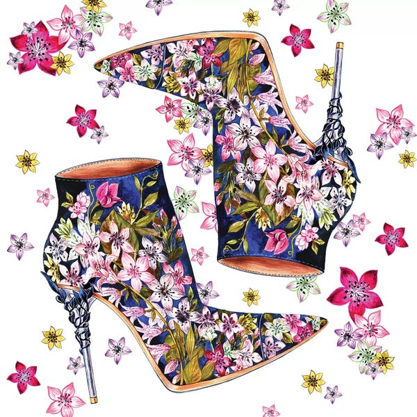 Fashion Illustrations: Ralph And Russo Shoes by Sunny Gu