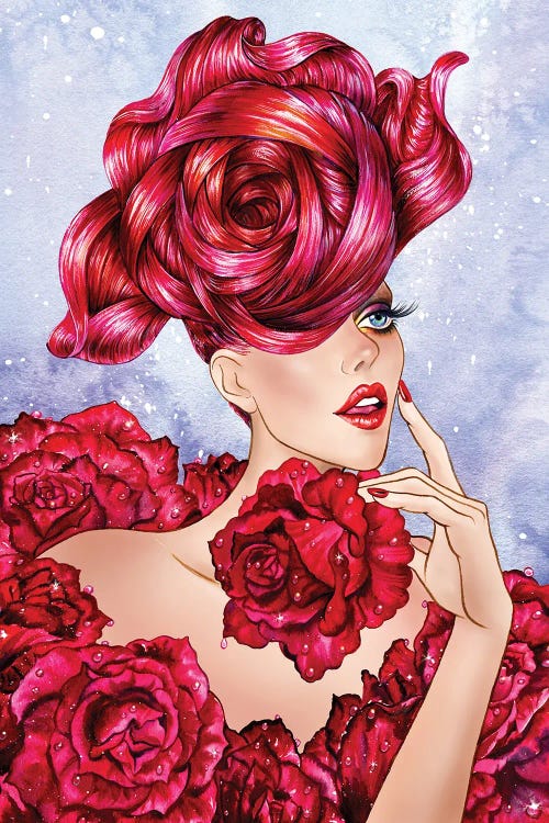 Rose by Sunny Gu wall art